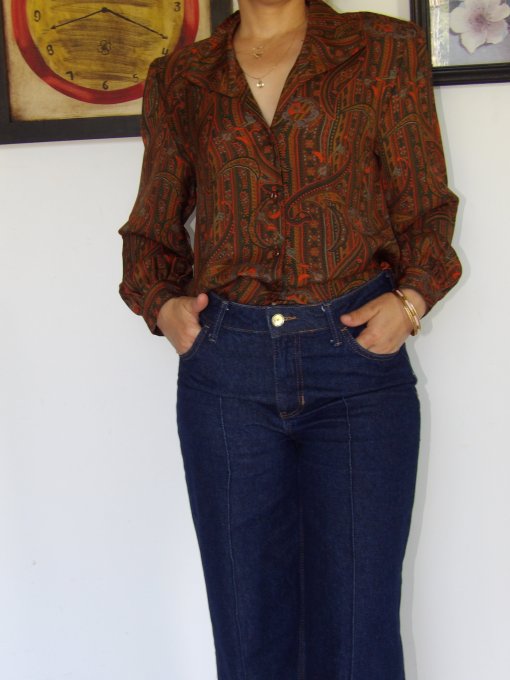 chemise des années 70's