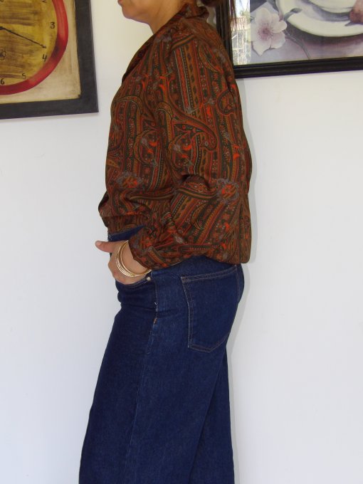 chemise des années 70's