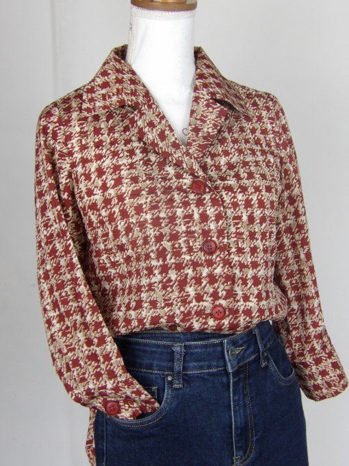 chemise des années 70's