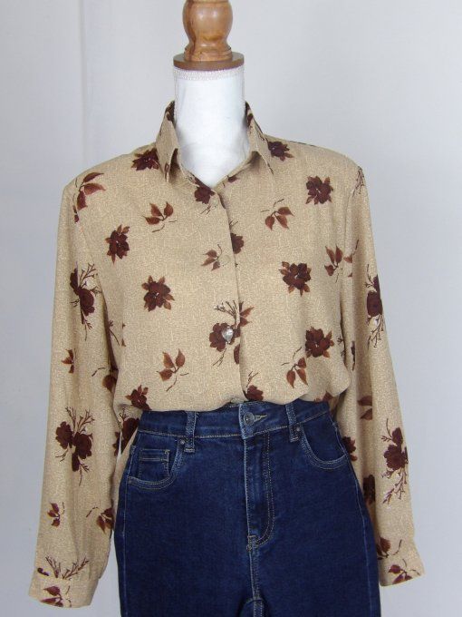 chemise des années 80's