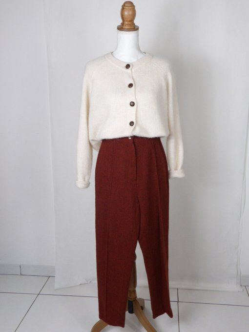 Pantalon en laine années 80's