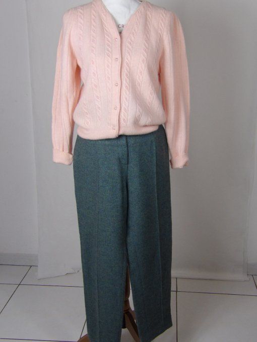 Pantalon en laine années 80's