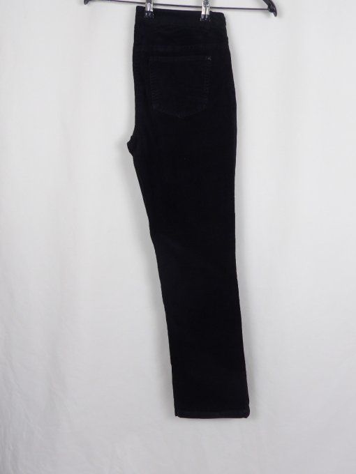 pantalon noire vintage en cotton 