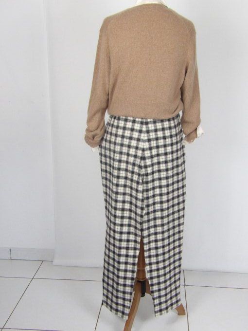 Pantalon a carreaux vintage 