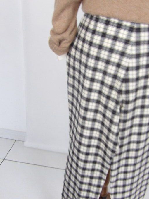 Pantalon a carreaux vintage 