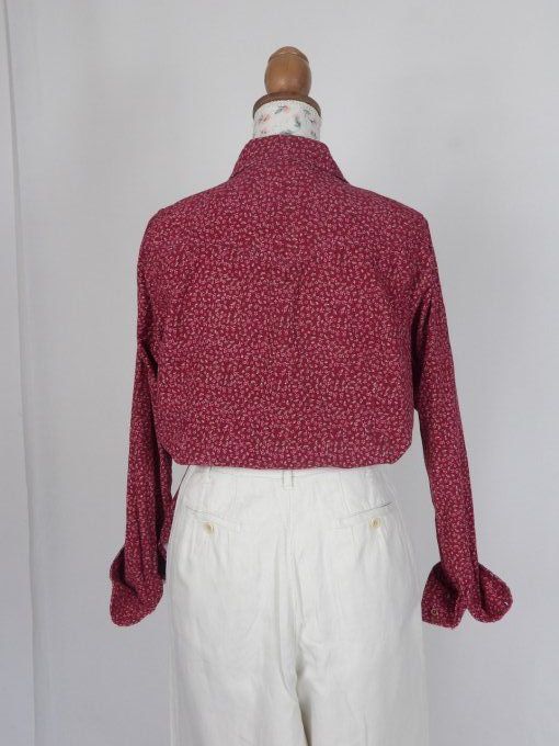 chemise côtelé vintage années 80's