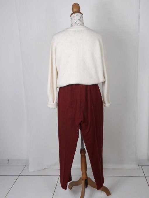 Pantalon en laine années 80's