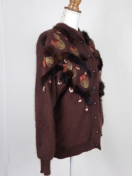 cardigan style veste années 70's 