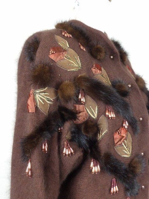 cardigan style veste années 70's 