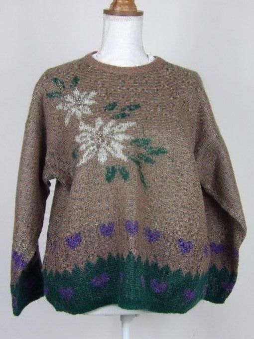 pullover en mohair années 90's 